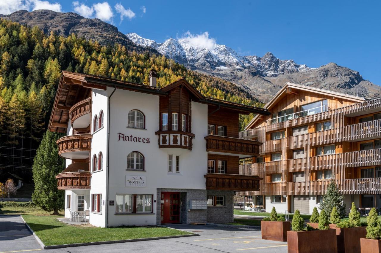Ferienwohnung Haus Antares Saas-Grund Exterior foto